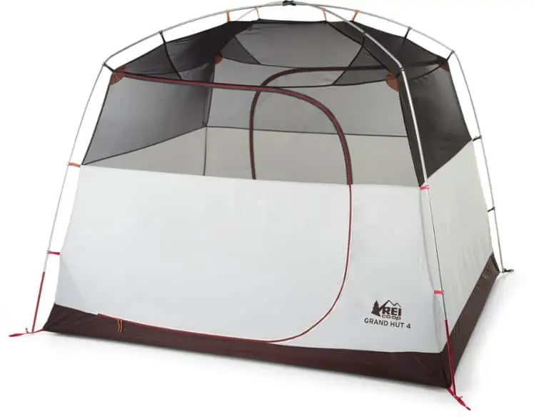 REI Grand Hut 4 - camping tents for your hitchhiking journey