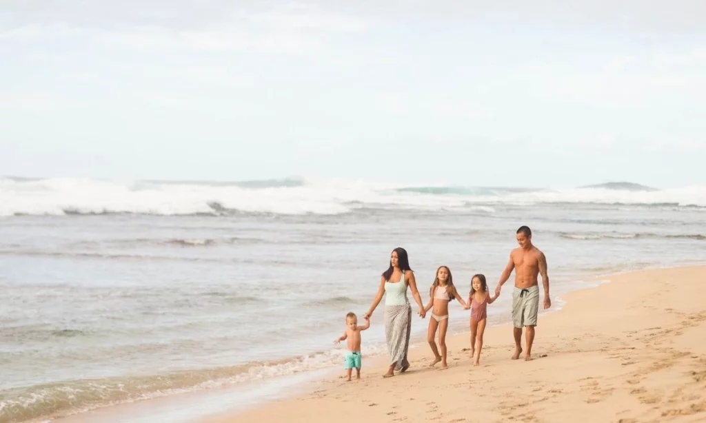 Family vacation in Hawaii