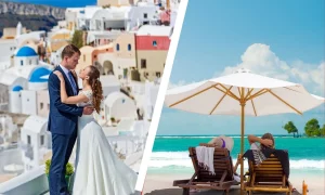 Santorini or Bali for Honeymoon