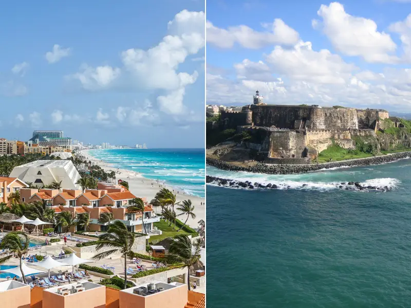 Cancun vs Puerto Rico for vacation