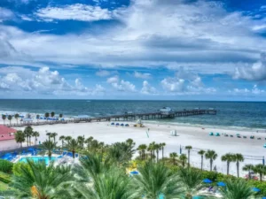 Is Clearwater Beach safe to swim