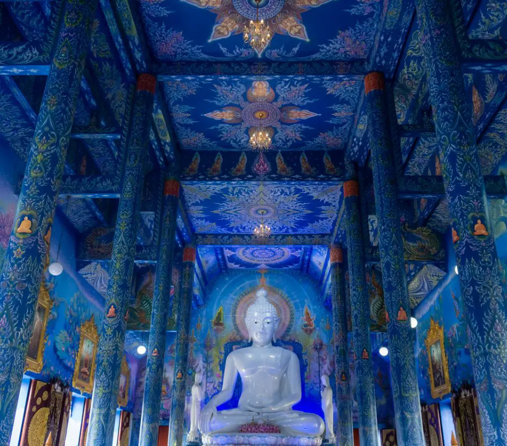 Blue temple Chaing Rai